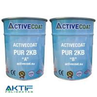 Двухкомпонентный гидроизоляционный материал на основе битума и полиуретана ACTIVECOAT PUR 2KB / 40 кг