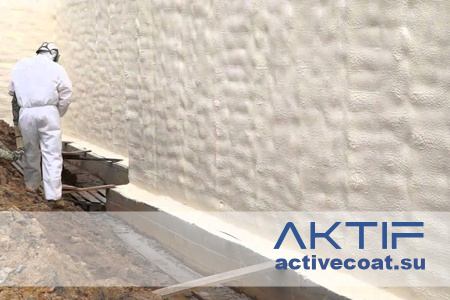 Система напыляемого ППУ пенополиуретана ACTIVEFOAM 1032/30 для плоских поверхностей и не эксплуатируемых кровель