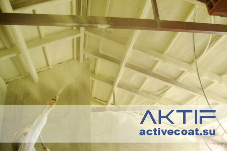 Система напыляемого ППУ пенополиуретана ACTIVEFOAM 1032/30 для плоских поверхностей и не эксплуатируемых кровель