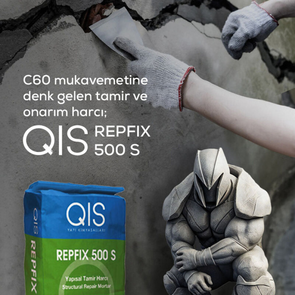 ACTIVECOAT REPFIX 500 S высоко эффективный раствор для ремонта бетонных конструкций